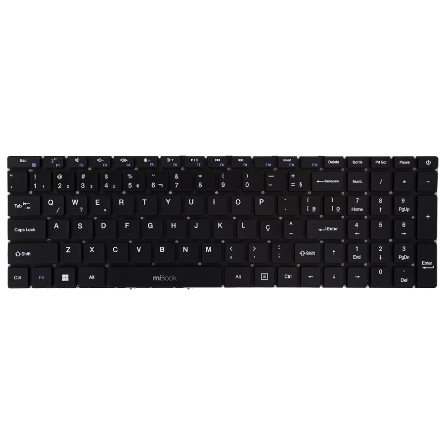 Teclado Compatível Com Gateway GWTN156-1BL BR, 