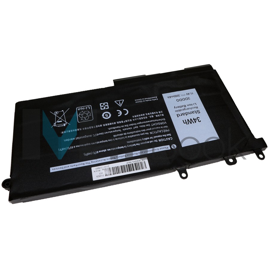 Bateria Compatível Com Dell Latitude 5480 11.4V, 