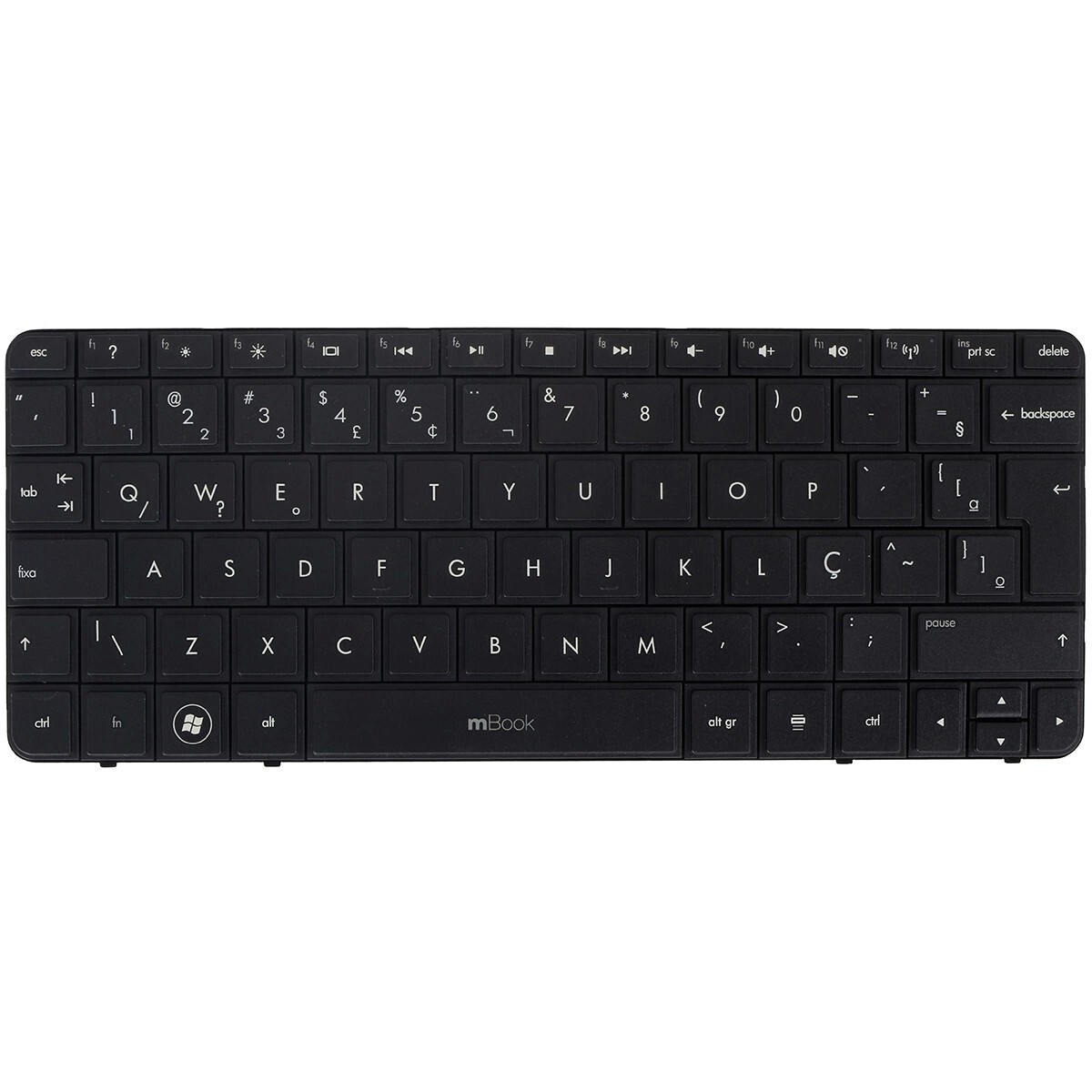 Teclado Netbook HP Mini Compatível Com aenm7e00210, 