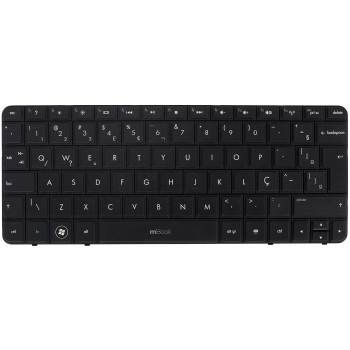 Teclado Netbook HP Mini Compatível Com 594706-031, 