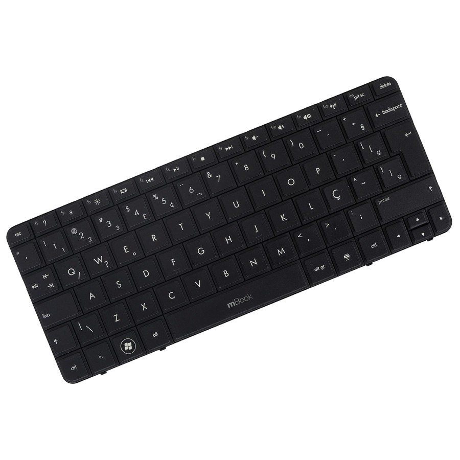 Teclado Netbook HP Mini Compatível Com 594706-031, 