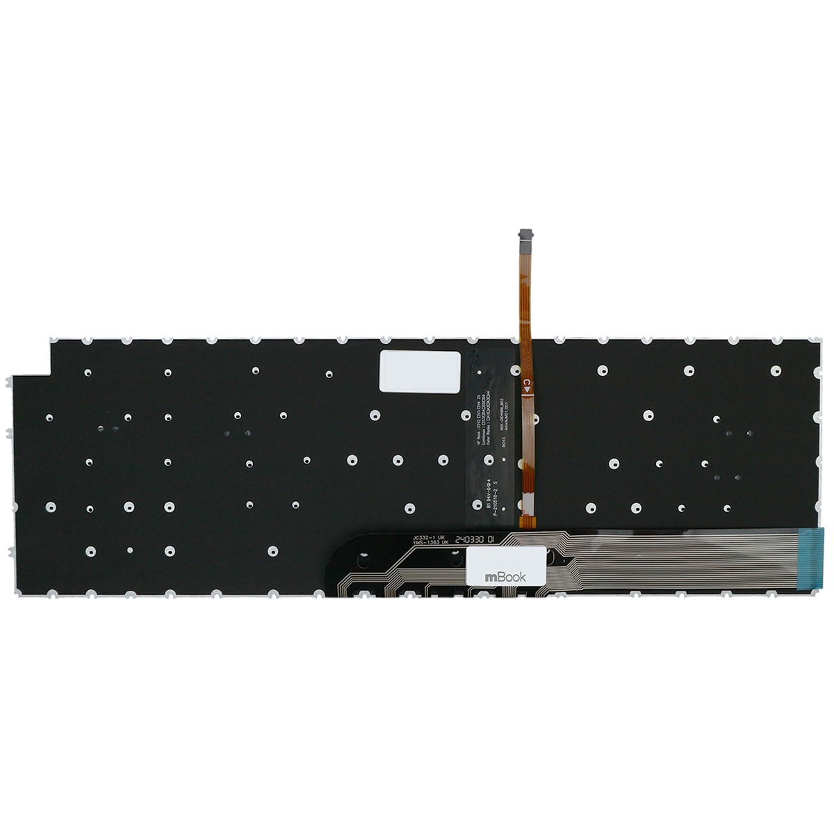 Teclado Compatível com 05m07p Cinza Com Led, 