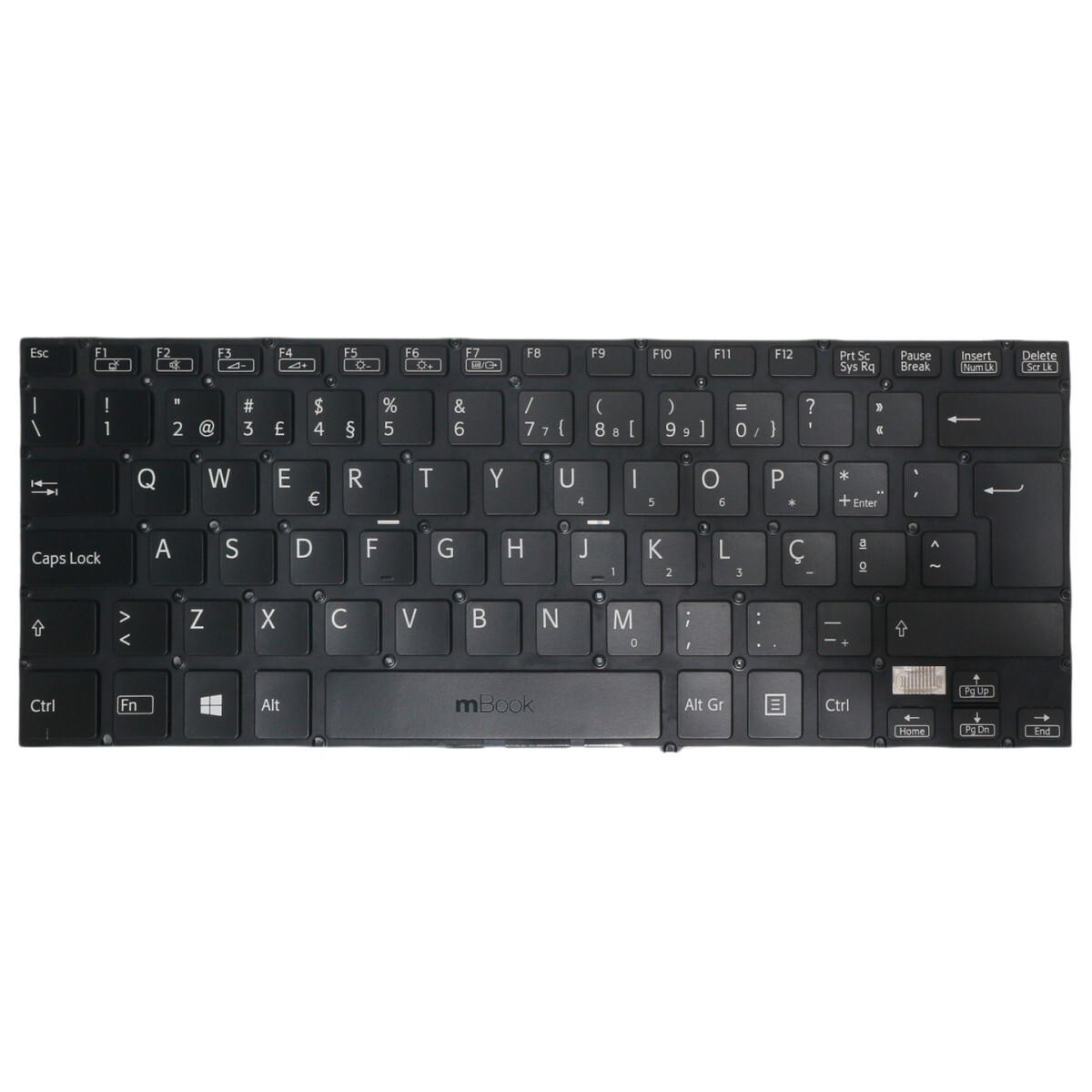 Teclado para Sony VAIO SVF14A14CXS Layout PO com Leds, 
