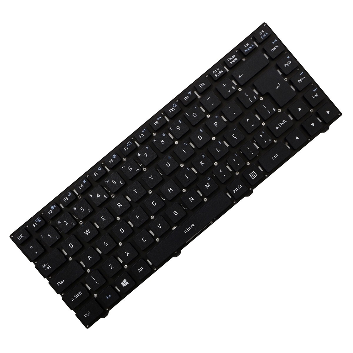 Teclado Positivo Stilo XR3525 XR3550 XR3555 XRi3005 Wifi F11, 