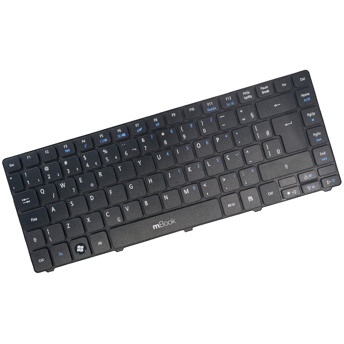 Teclado para Notebook para Acer 3810t V104630bk1 Abnt2 Ç, 