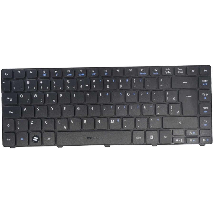 Teclado Notebook para Acer Aspire 4820g 4820t 4820tg Abnt2, 