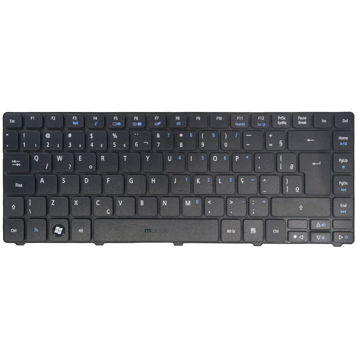 Teclado Notebook Emachines D728 D730 D642 D732 Abnt2 Ç, 