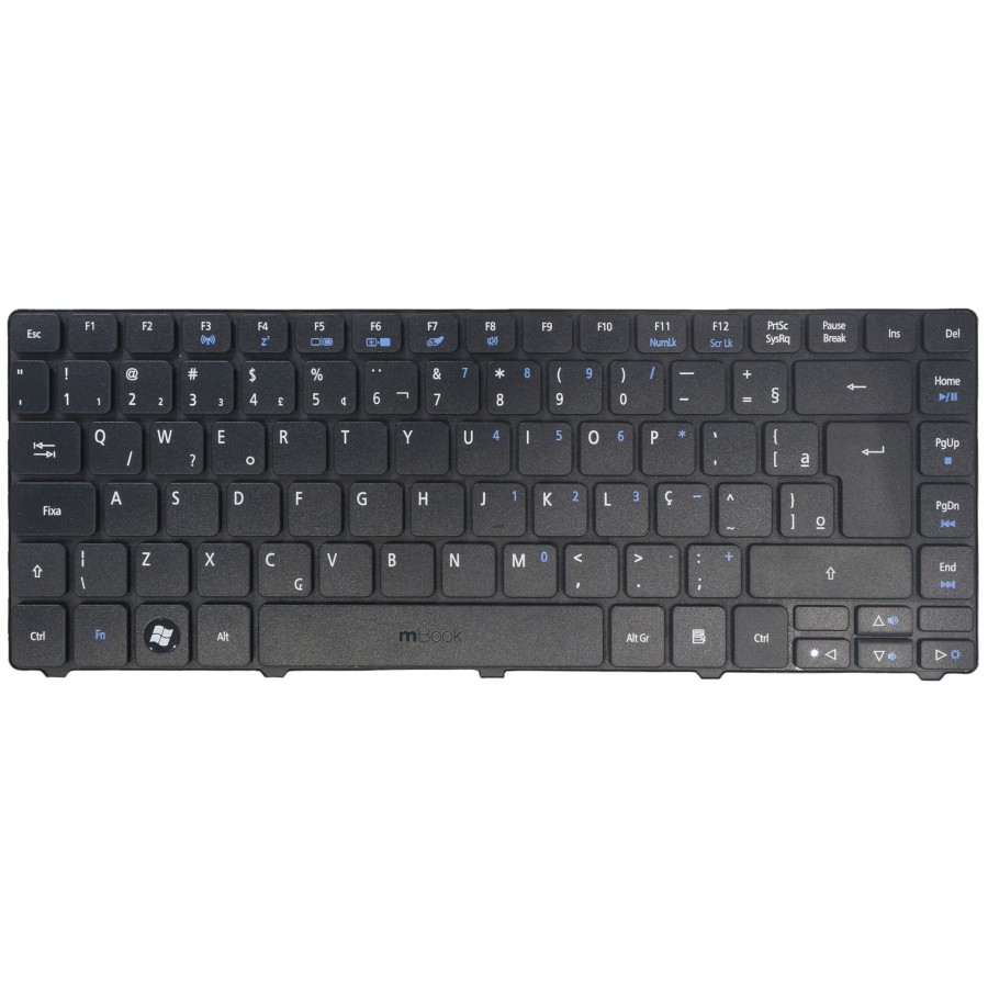 Teclado Notebook Emachine D732 D730 D728 D642 Abnt2 Ç, 