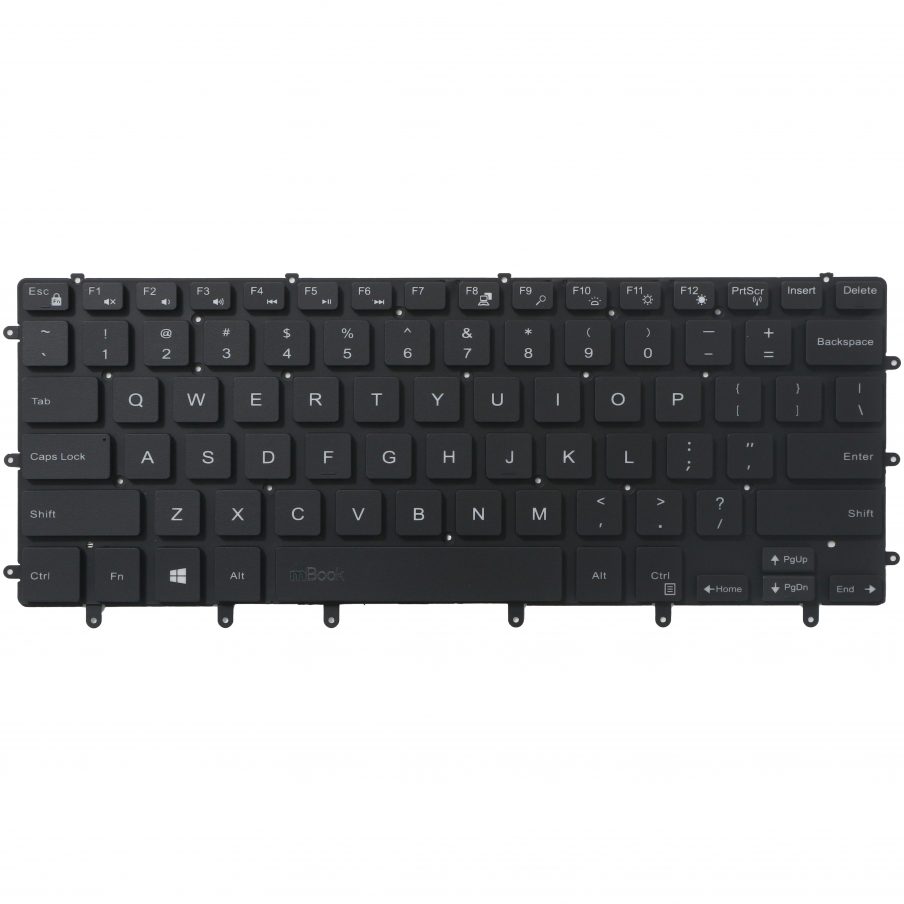 Kit com 3x Teclados para Dell Precision 5510 m5510 5520 5530, 