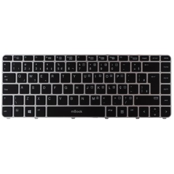 Teclado Para HP EliteBook Compatível Com 806866-201, 