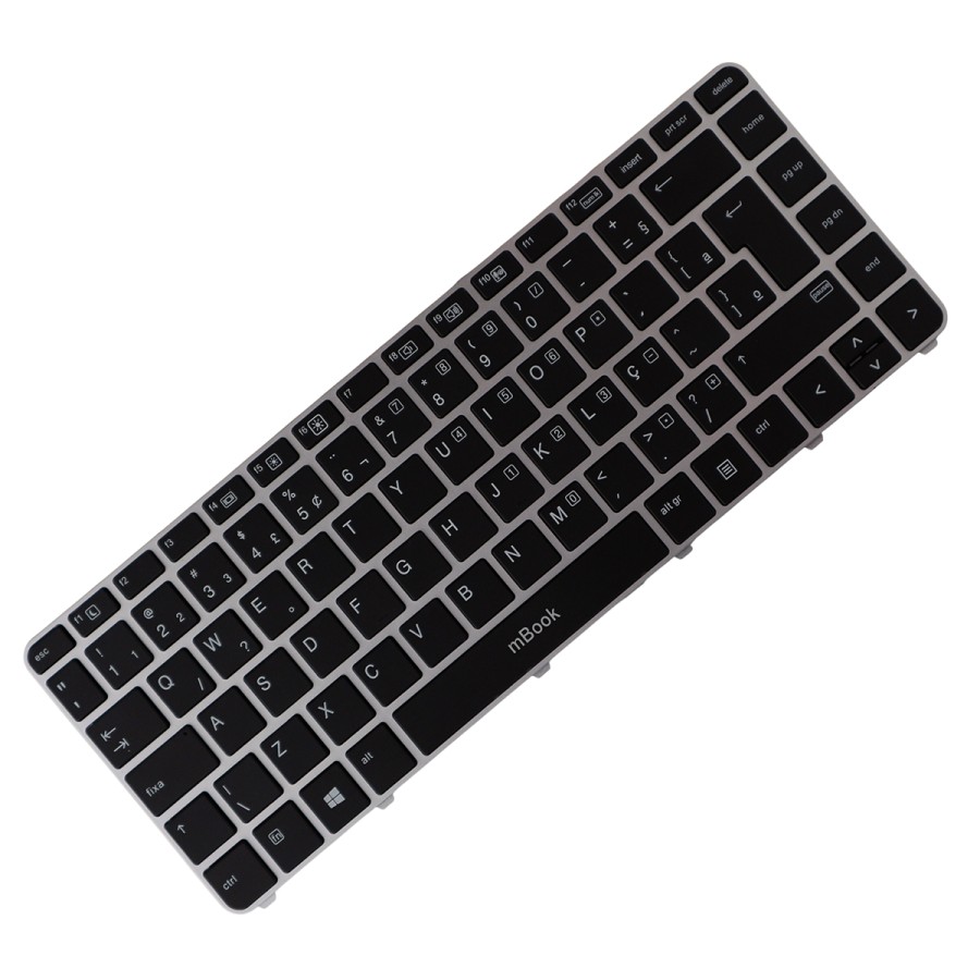 Teclado Para HP EliteBook 745 840 848 Serie G4 Abnt BR, 