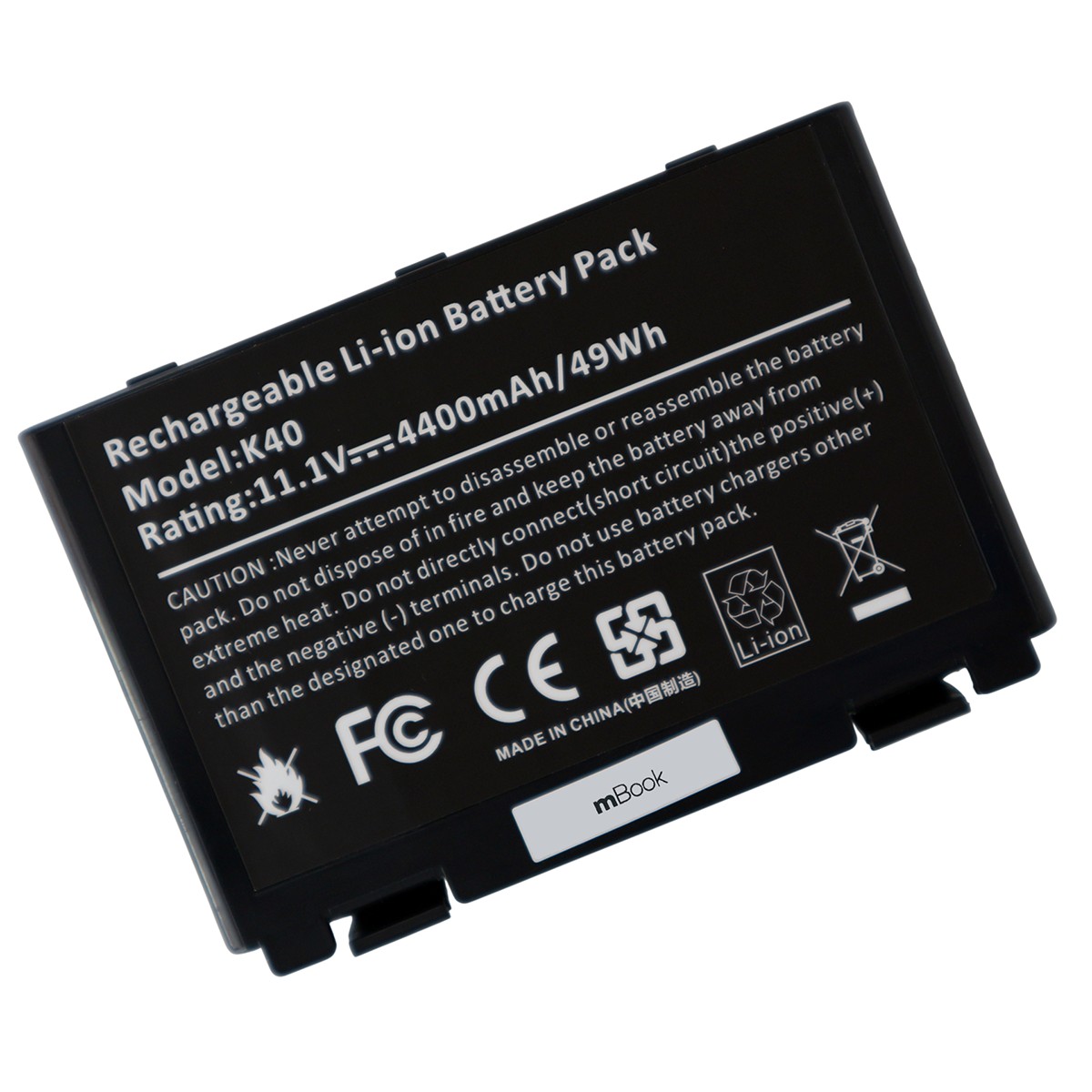 Bateria P/ Asus F52 F82 F83s K40 K40e K40ij K40in K50 K51 K6, 