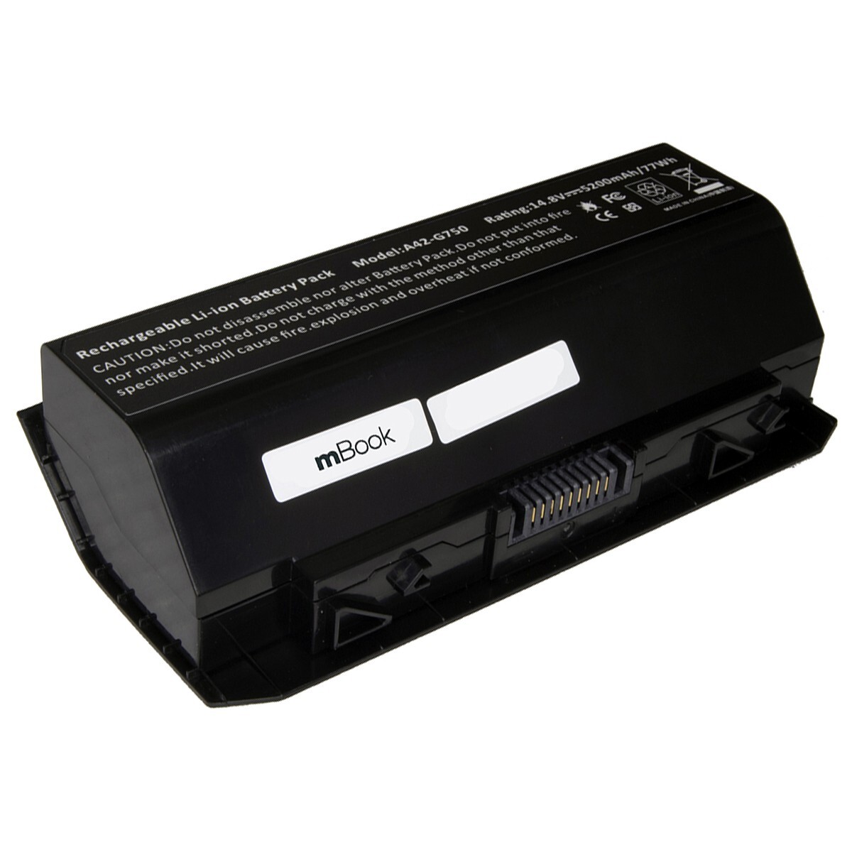 Bateria para Asus compatível com PN a42-g750, 