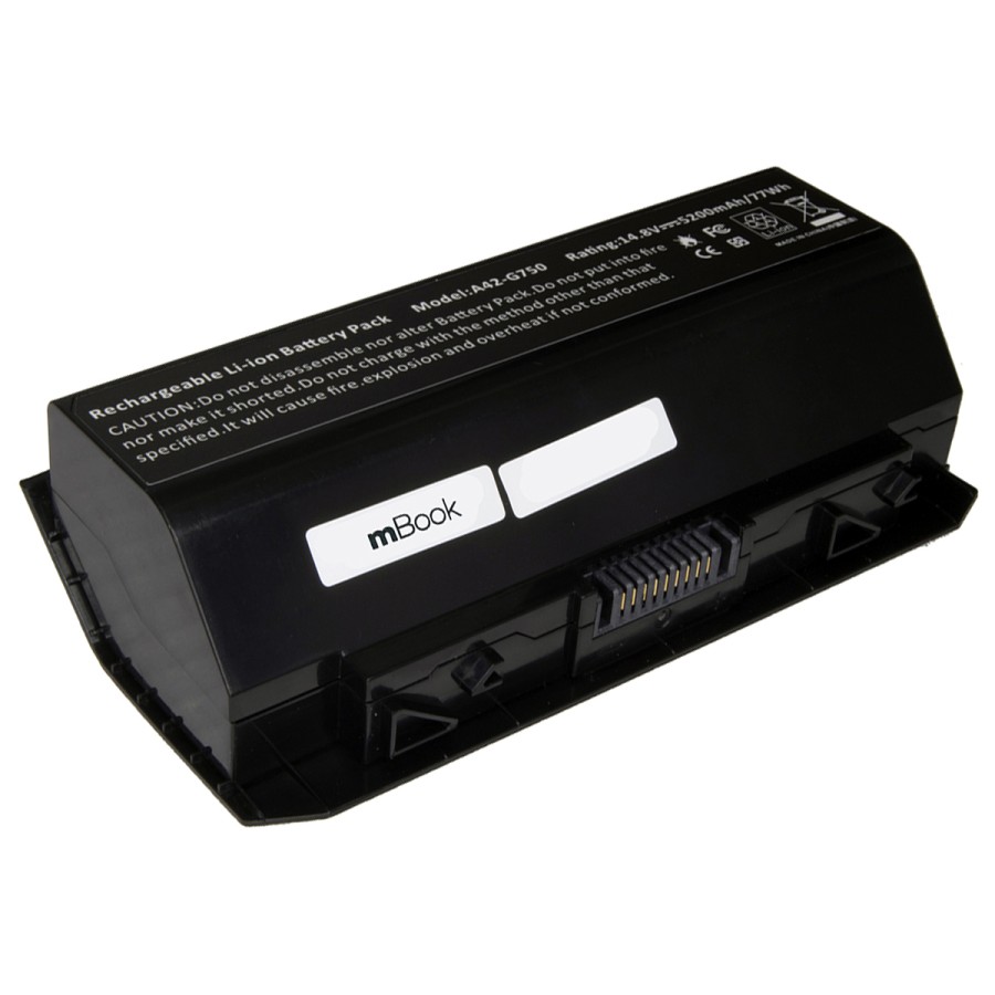 Bateria para Asus compatível com PN a42-g750, 