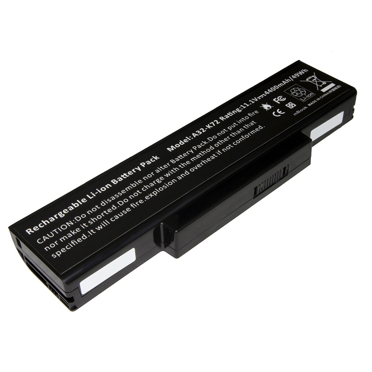 Bateria para notebook Asus N71JA A72JK, 