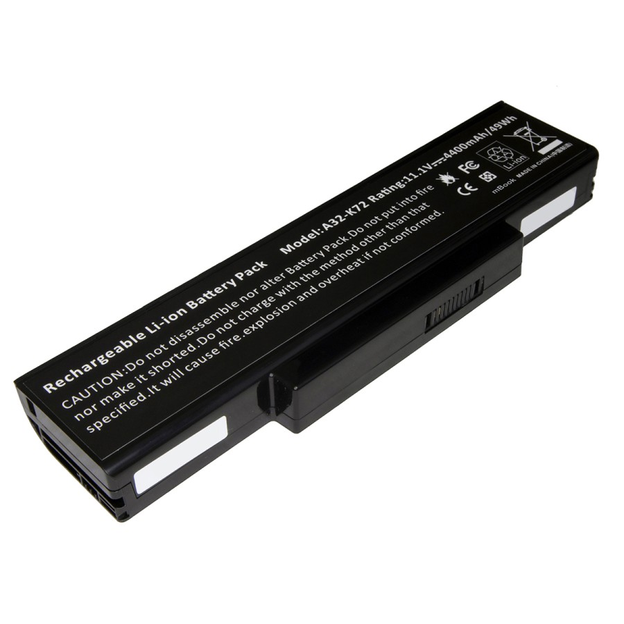 Bateria para notebook Asus X77JO K72Q, 