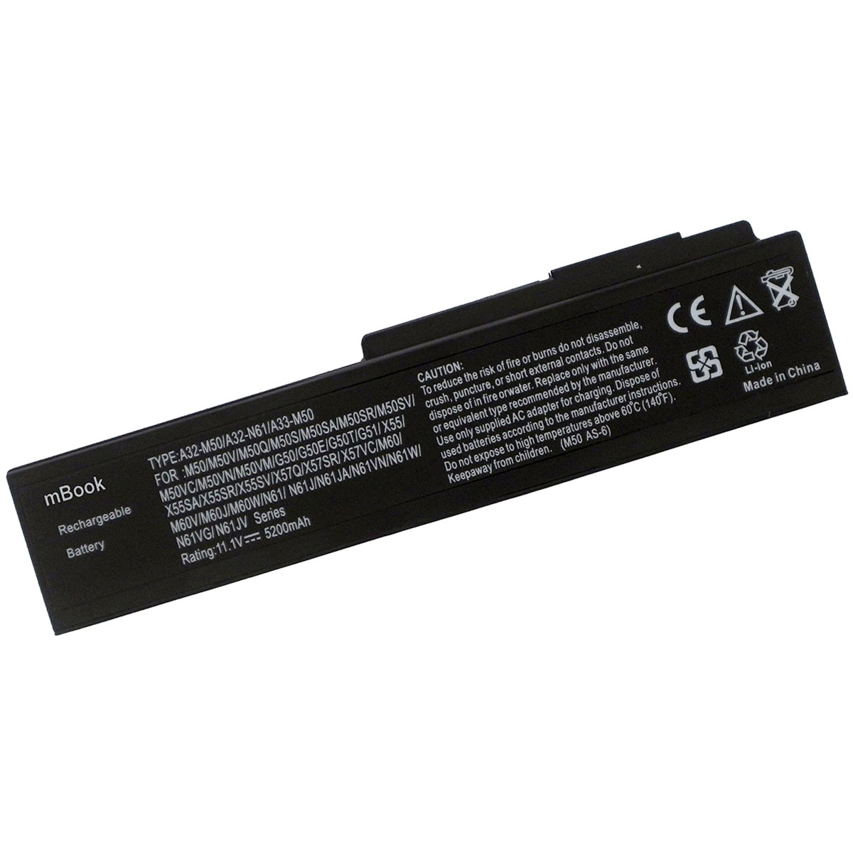 Bateria para Asus M50v M50vc M50vm M50vn, 