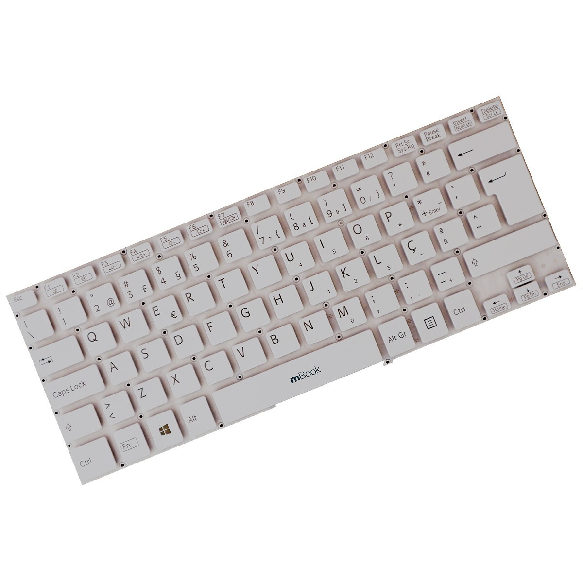 Teclado Notebook para Sony Vaio Aehk8u001103a Svf142 Branco, 