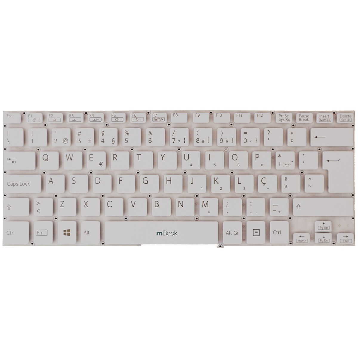 Teclado Notebook para Sony Vaio Aehk8u001103a Svf142 Branco, 