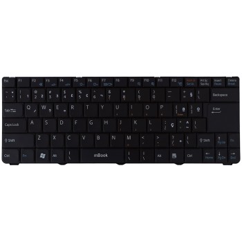 Teclado Sony Vaio Vgn-nr360e/t Vgn-nr360e/w Vgn-nr370 Preto, 