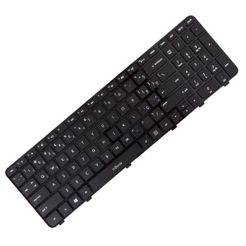 Teclado para Hp Dv6-7316el Dv6-7316tx Dv6-7317tx Com Frame, 