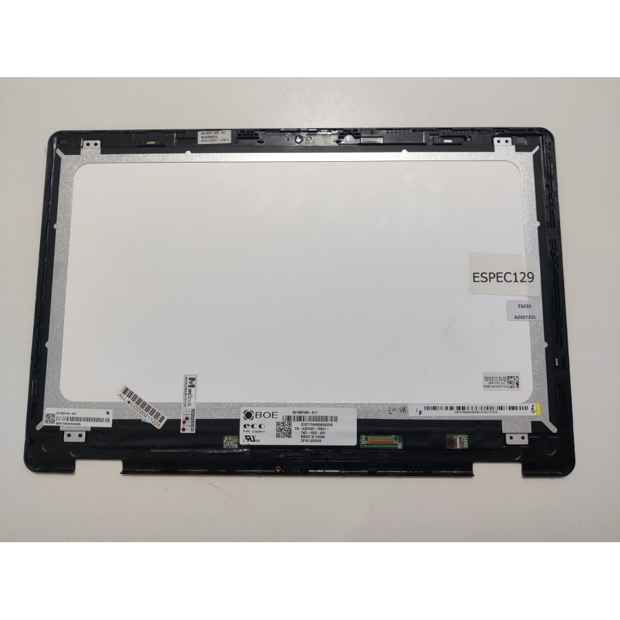 Tela 15.6 para notebook Com Touch Para Dell Inspiron 15 7568 Full Hd ESPEC129, 