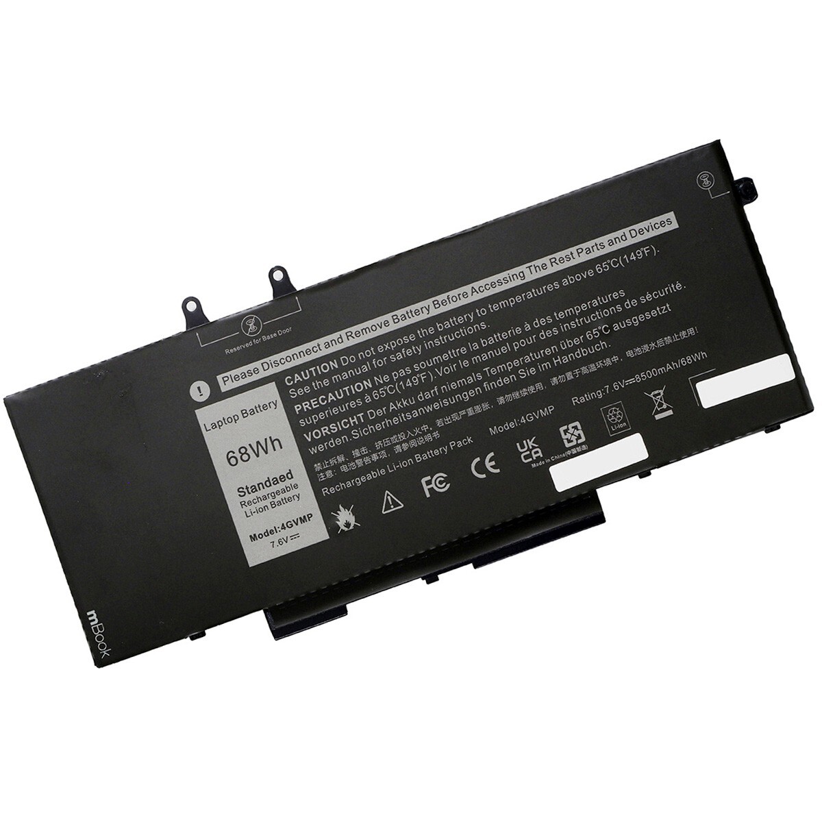 Cabo Flat da bateria para Dell Latitude 5500, 5501, 