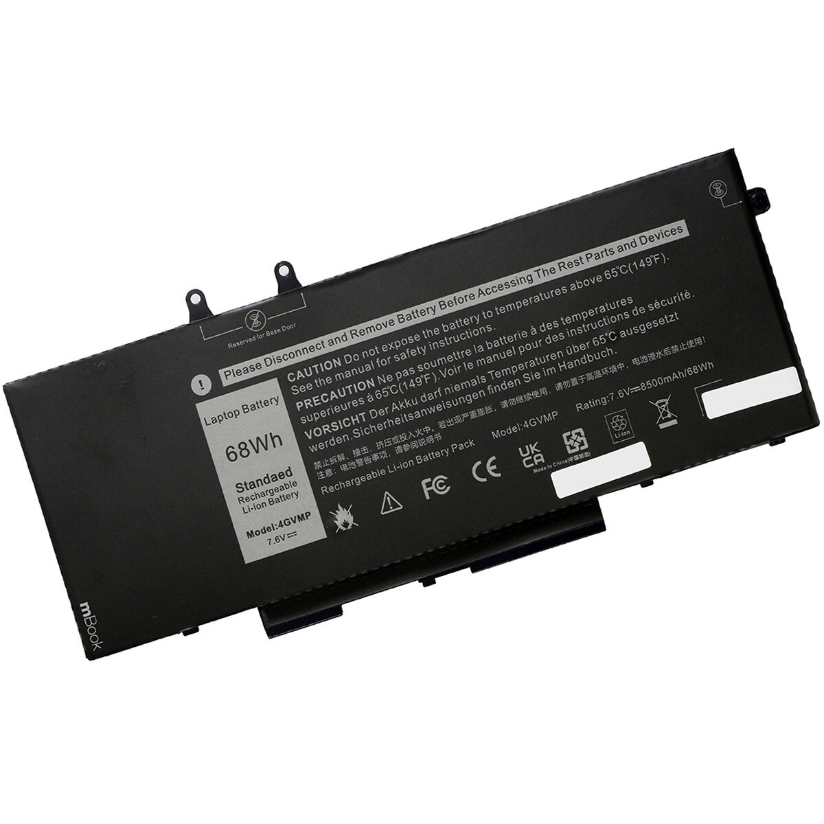 Cabo Flat da bateria para Dell Latitude 5500, 5501, 