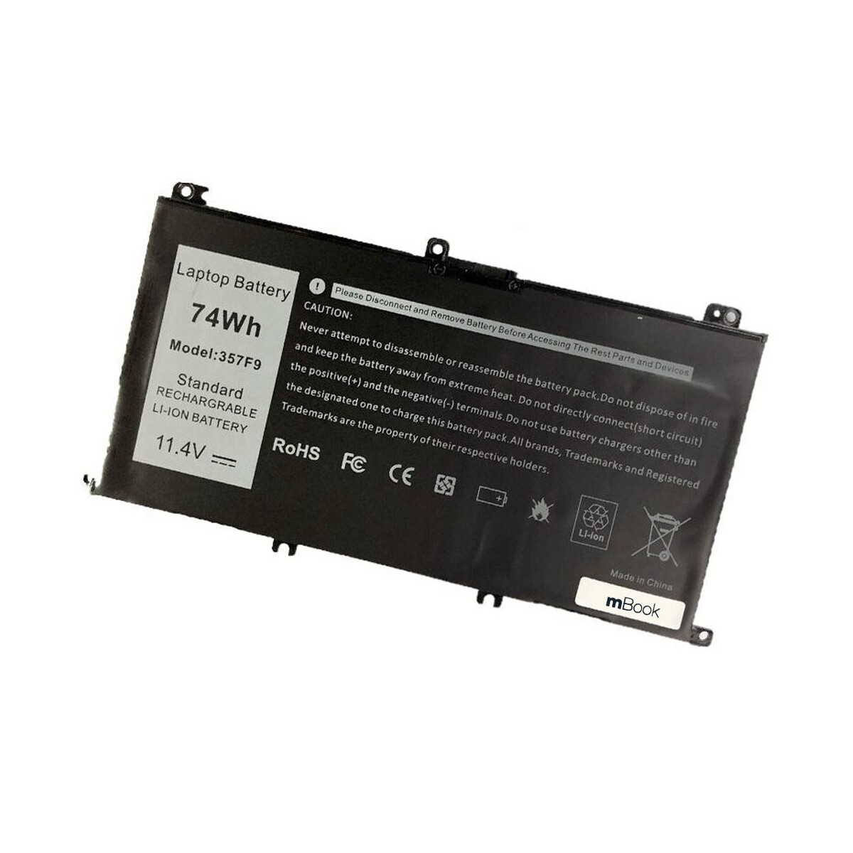 Bateria para Notebook Dell Inspiron 15-7559 - 74Wh, 