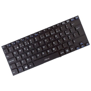 Teclado para Sony Vaio 149239081br Aehk86010303a Preto, 