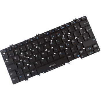 Teclado compatível Dell WNTX6 BR ABNT2 retroiluminado, 