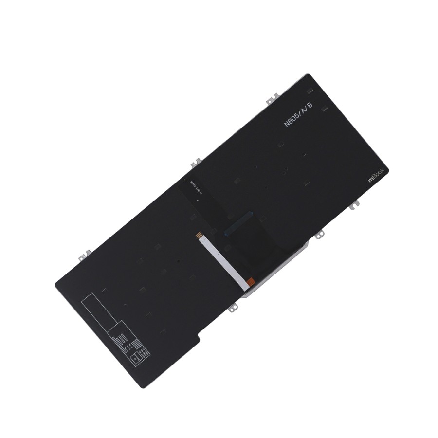 Teclado compatível com Dell 346TJ Com Led, 