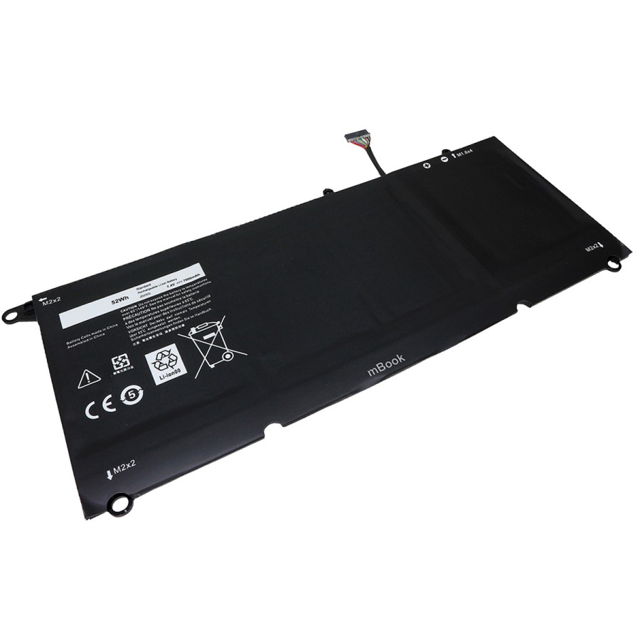 Bateria Para Dell XPS RWTIR 0N7T6 90V7W DIN02, 