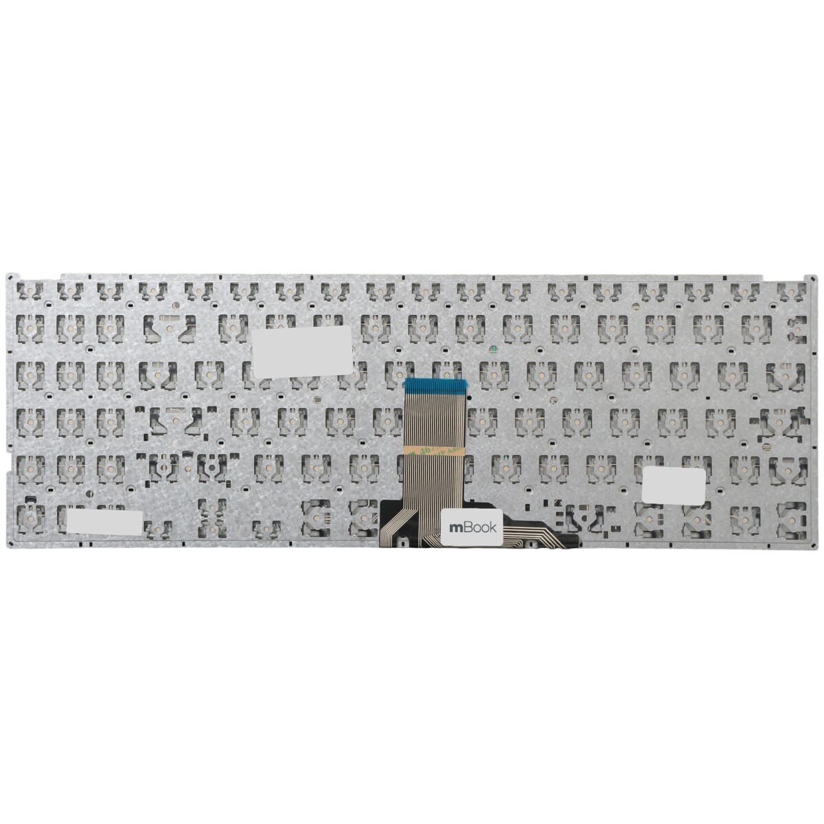 Teclado para Asus K509FA, K509JA BR, Cor Prateado, 