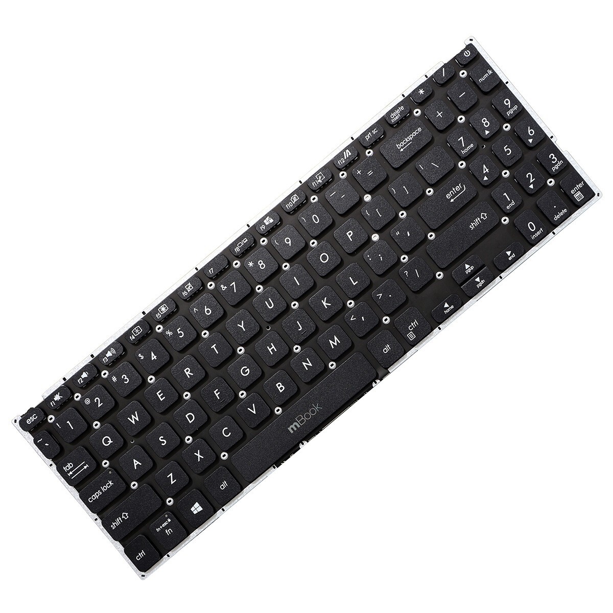 Teclado para Asus P509J, P509JA US, Cor Preto, 