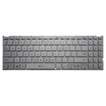 Teclado para Asus X515DA, X515EA US, Cor Prateado, 