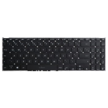 Teclado para Asus R521FL, R521JA BR, Cor Preto, 