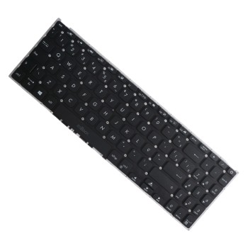 Teclado para Asus X509FA, X509FB BR, Cor Preto, 