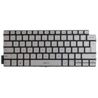 Teclado compatível Notebook Dell P130G002 Prateado Com led, 