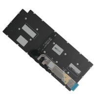 Teclado compatível Dell 049NVP Prateado Com led, 