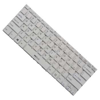 Teclado compatível Sony AEHK8U001203A US branco, 