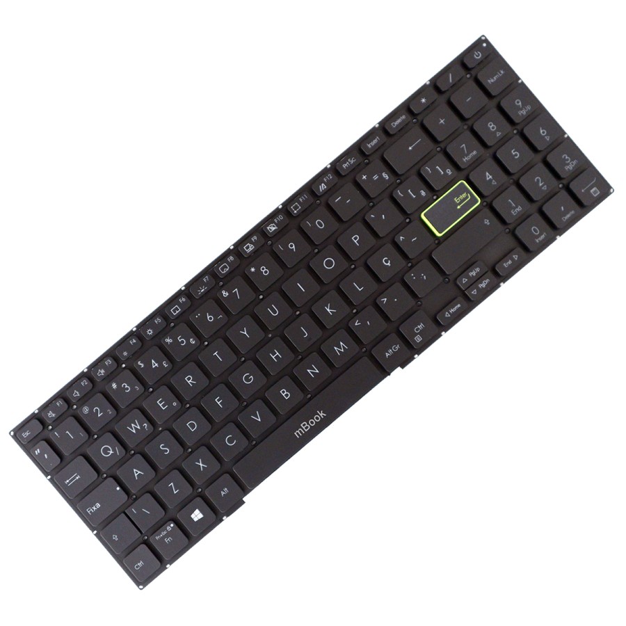 Teclado Asus X513 BR ABNT2 retroiluminado, 