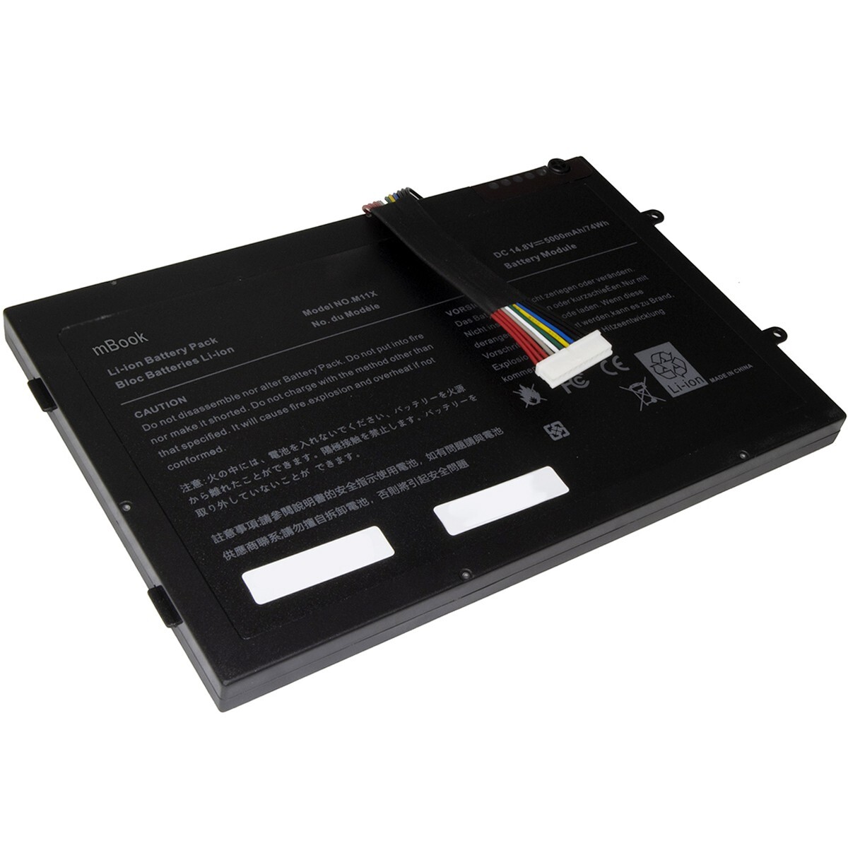 Bateria Para Dell Alienware Compatível com PN KR-08P6X6, 