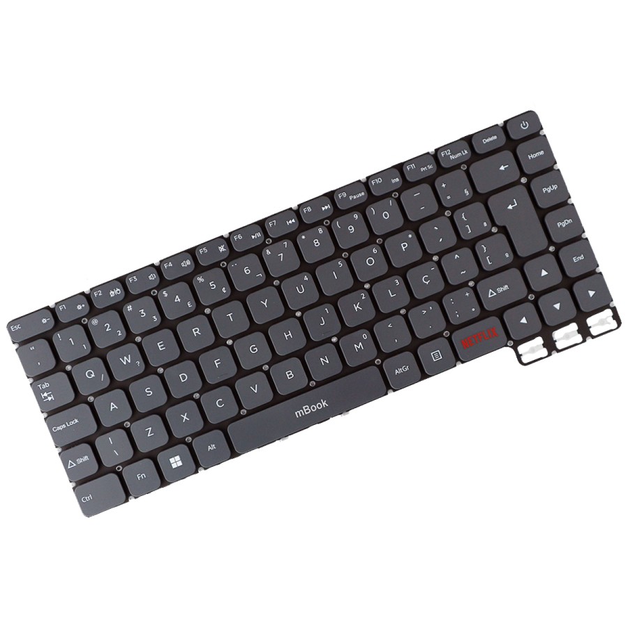 Teclado compatível Positivo MB3092007 C4128G-14, 