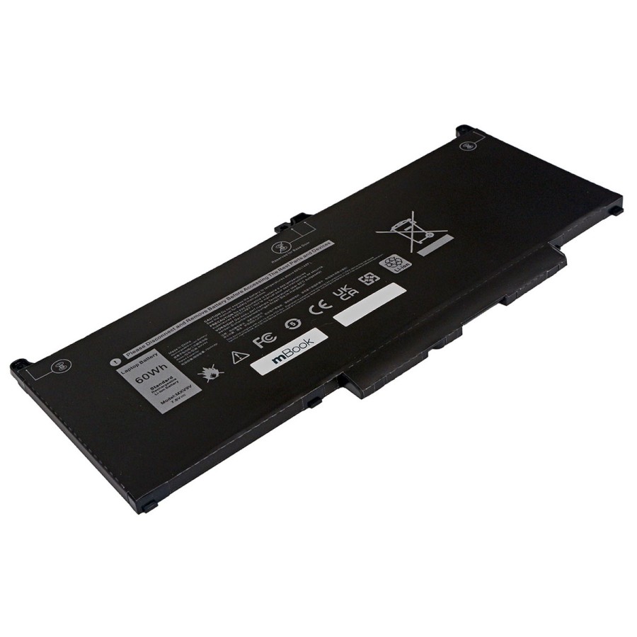 Bateria para Dell compatível com 05VC2M, 98J9N, 451-BCJG, 