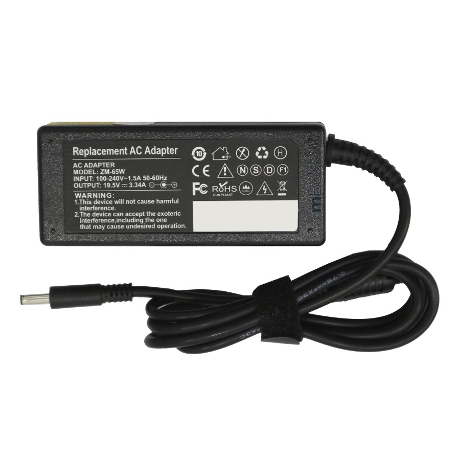 Fonte Carregador Para Dell Latitude 3410 P129g P129g002 65w, 