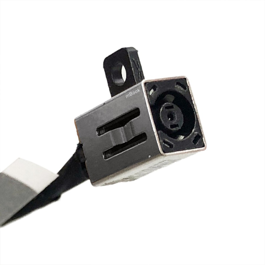 Conector DC jack compatível com Dell 450.0NF0B.0011, 8cm, 