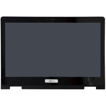 Tela Touch com moldura compatível com Dell FCTG8 40 pinos, 