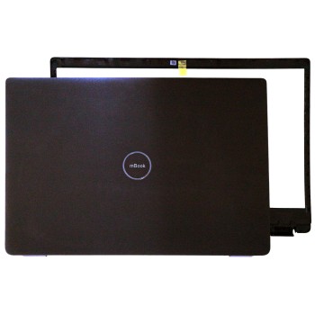 Carcaça Tampa traseira e moldura frontal para Dell 0HX1C3, 