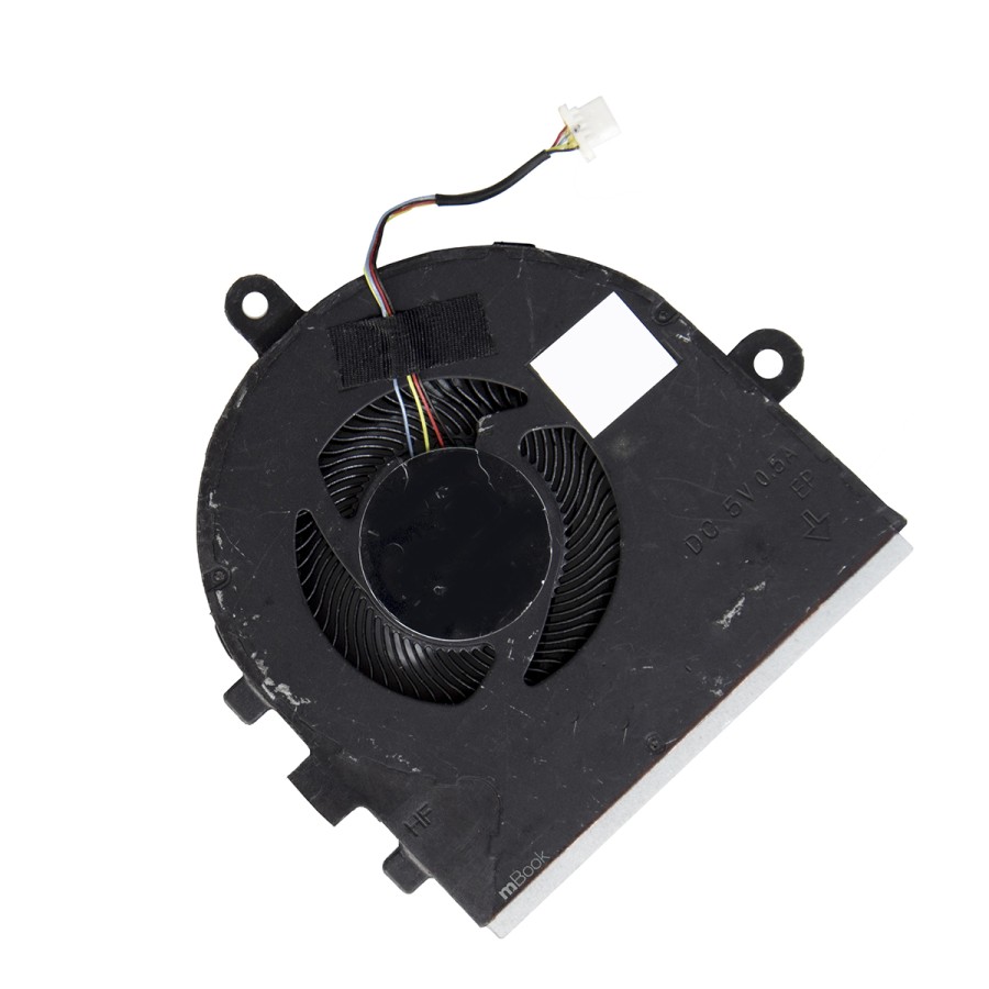 Cooler Fan Ventoinha Para notebook Dell Latitude 3490 Com Detalhes Estéticos, 
